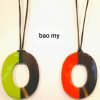 Pendentif Corne de Buffle et Laque Bao My